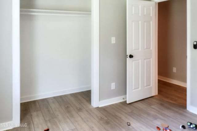 view of closet