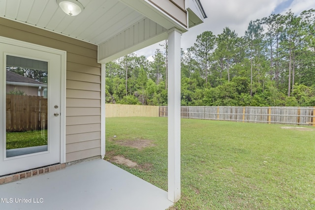 13262 Turtle Creek Pkwy, Gulfport, MS 39503 - view of yard with a patio area
