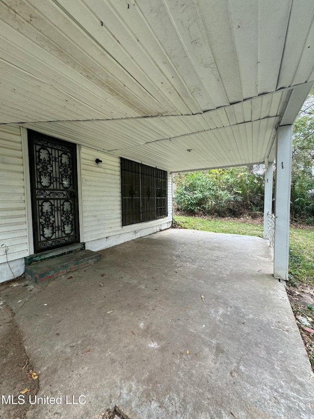 view of patio / terrace