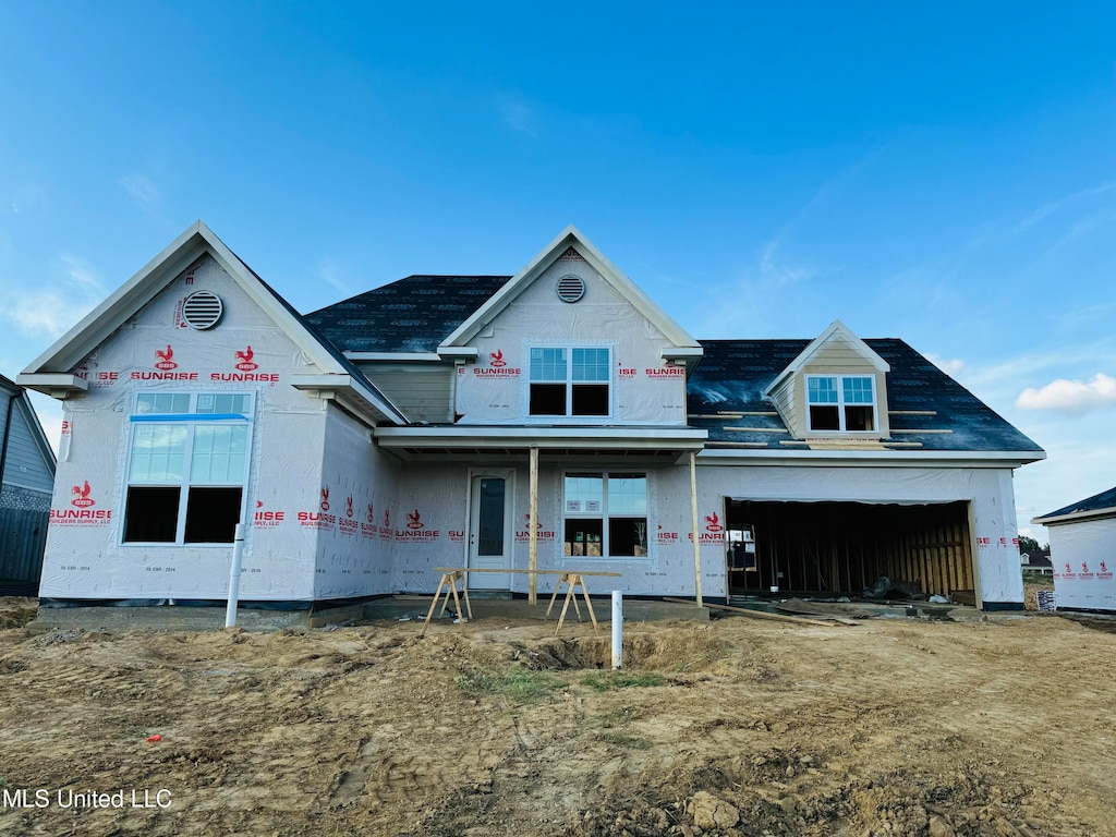 view of property in mid-construction