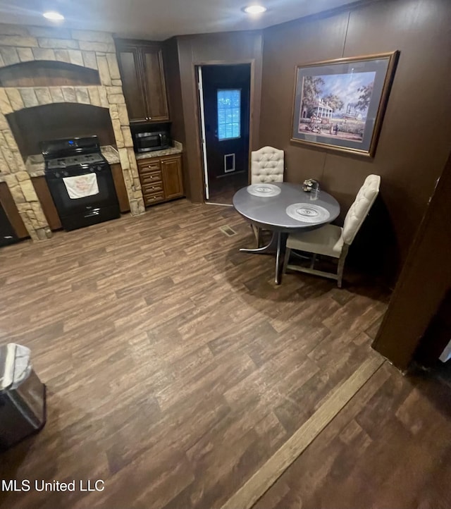 43 White Oak Dr, Natchez, MS 39120 - dining area featuring dark wood finished floors