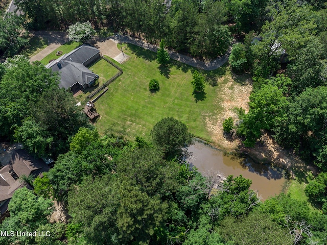 354 Lakeway Dr, Brandon, MS 39047 - aerial view of property and surrounding area with a nearby body of water