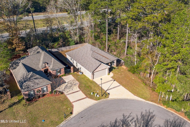 46 Canal Dr, Hattiesburg, MS 39402 - aerial view of property and surrounding area