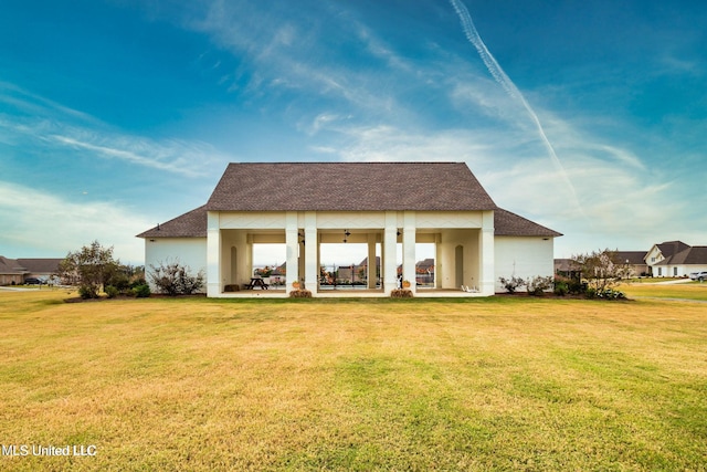 850 Glenwild Cir, Canton, MS 39046 - view of home's community featuring a lawn and a patio area