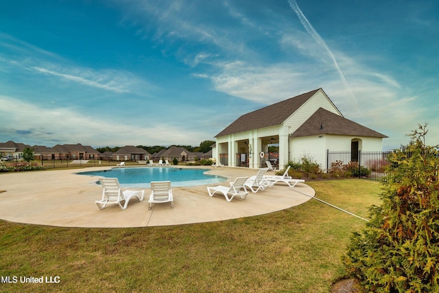 850 Glenwild Cir, Canton, MS 39046 - community pool featuring a patio area