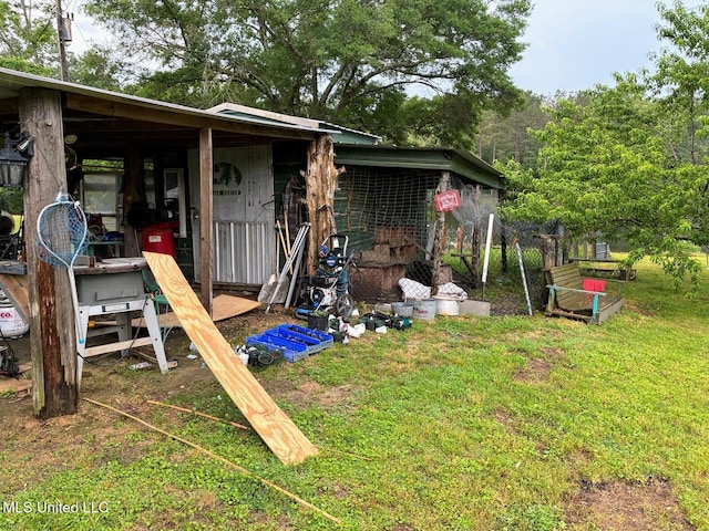 501 Liberty Church Rd, Nettleton, MS 38858 - view of grassy yard