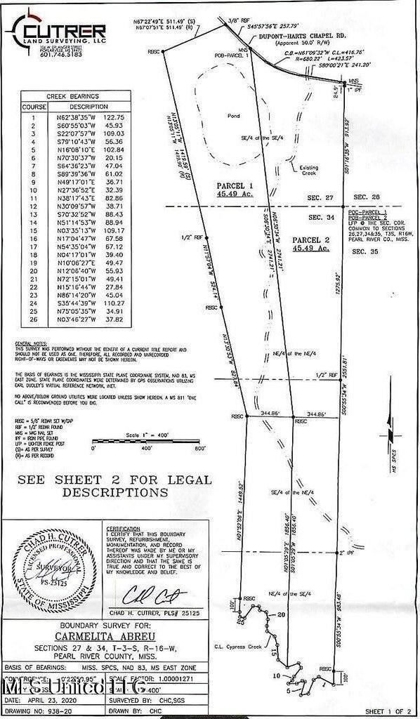 Listing photo 2 for NHN Dupont Harts Chapel Rd, Poplarville MS 39470