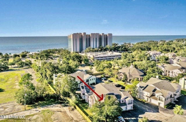 2252 Beach Dr Unit 305, Gulfport, MS 39507 - bird's eye view of a large body of water