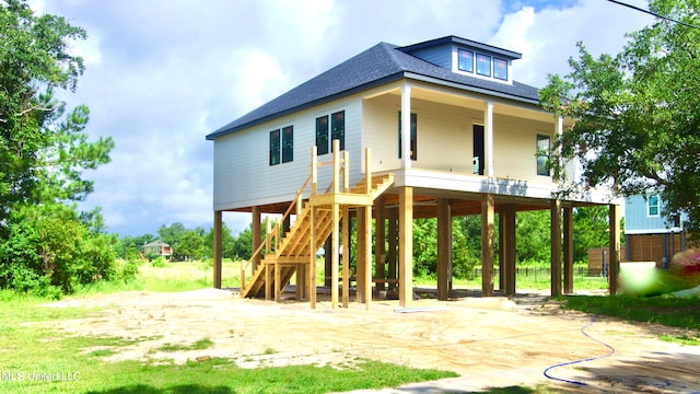 view of rear view of house