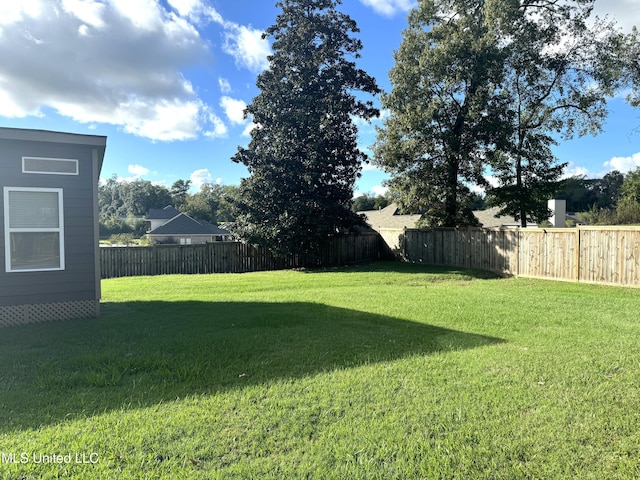 view of yard