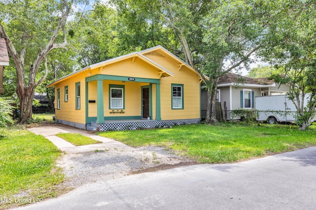 view of front of home featuring a porch