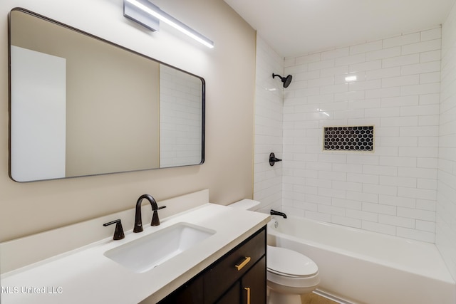 392 Lawler Ave, Long Beach, MS 39560 - full bath featuring vanity, toilet, and  shower combination