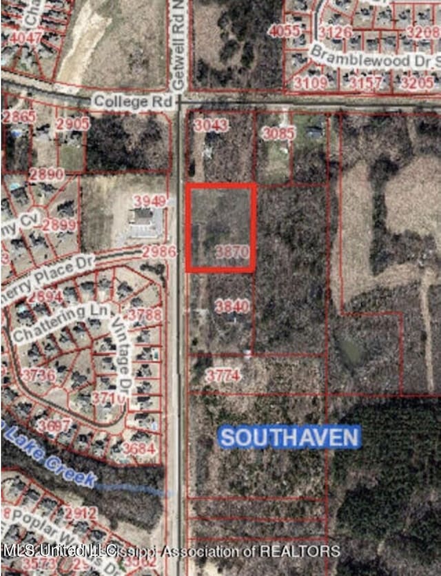 3870 Getwell Rd, Southaven MS, 38672 land for sale