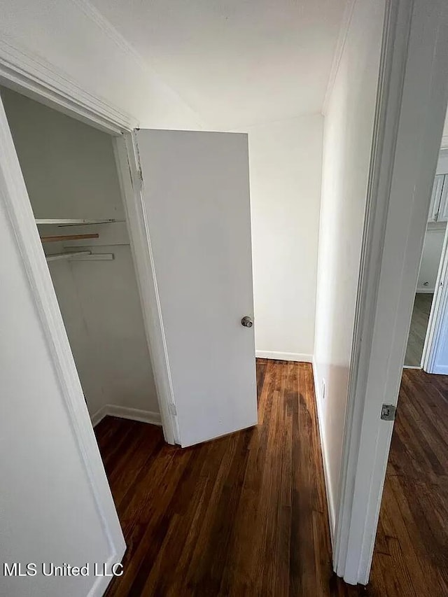 view of closet