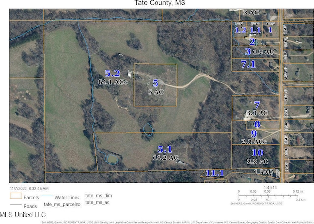 846 Mays Rd, Coldwater MS, 38618 land for sale