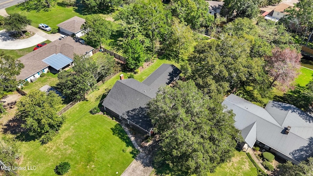 drone / aerial view