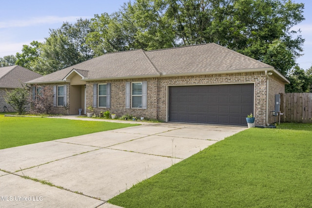 15035 Baylor Ave, Gulfport, MS 39503 - ranch-style house featuring brick siding, a garage, driveway, and roof with shingles