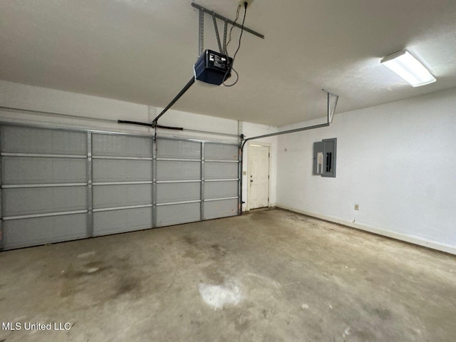 162 Lake Ridge Dr, Madison, MS 39110 - garage with a garage door opener and electric panel