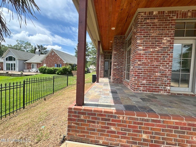 162 Lake Ridge Dr, Madison, MS 39110 - view of patio / terrace