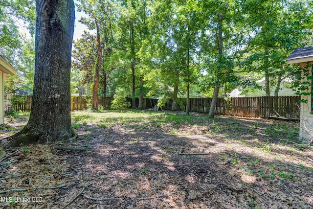 3217 N 2nd St, Ocean Springs, MS 39564 - view of fenced backyard