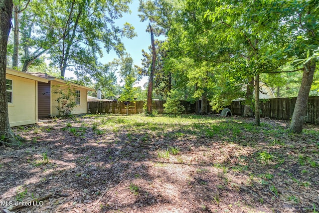 3217 N 2nd St, Ocean Springs, MS 39564 - view of fenced backyard