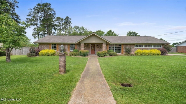 112 Eastgate Cir, Forest, MS 39074 - ranch-style home with brick siding