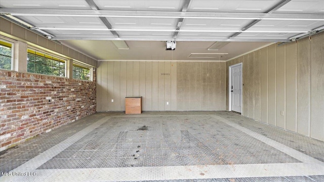 112 Eastgate Cir, Forest, MS 39074 - garage with wood walls