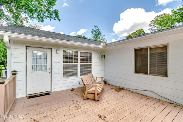 315 Church St, Madison, MS 39110 - view of wooden deck