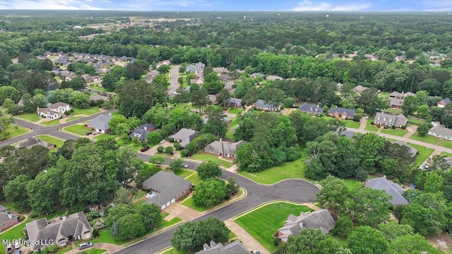 207 Keystone Pl, Brandon, MS 39042 - aerial overview of property's location with nearby suburban area