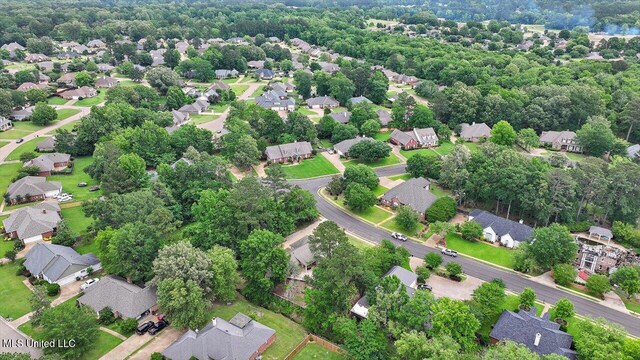 207 Keystone Pl, Brandon, MS 39042 - aerial perspective of suburban area