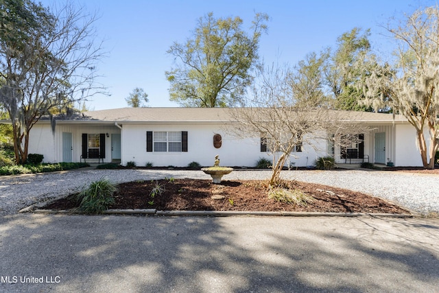 view of ranch-style home