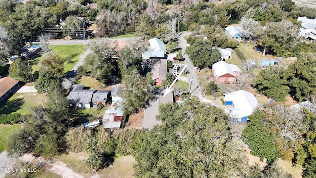 birds eye view of property featuring a residential view