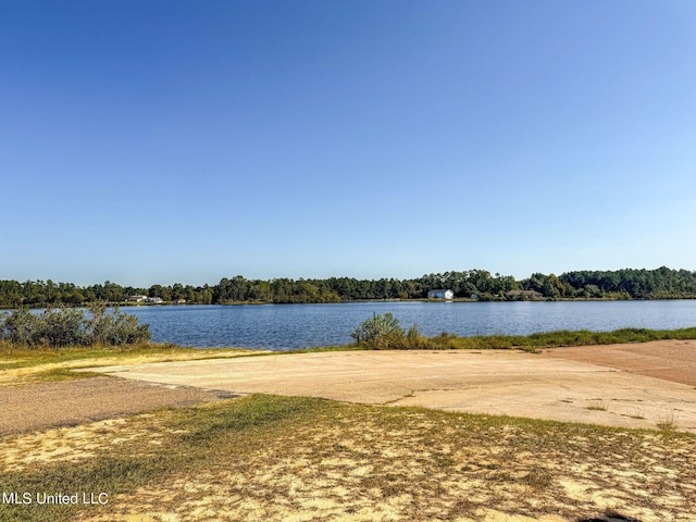 property view of water