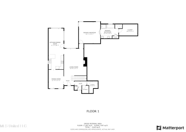 floor plan / room layout