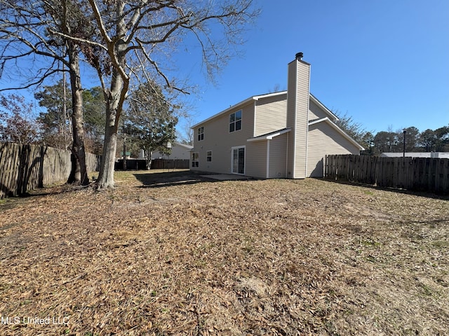 view of rear view of house