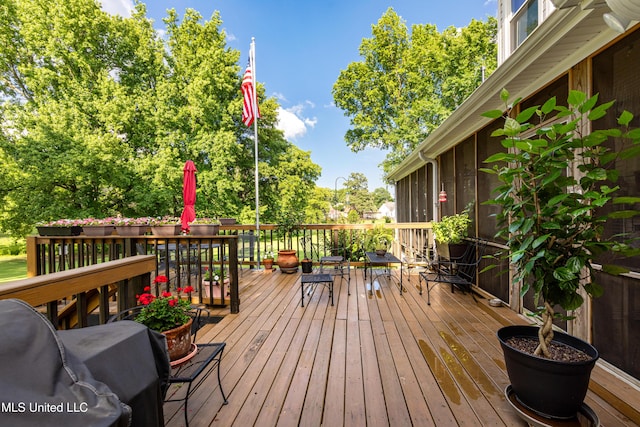 9194 Rosalie Cv, Olive Branch, MS 38654 - view of deck