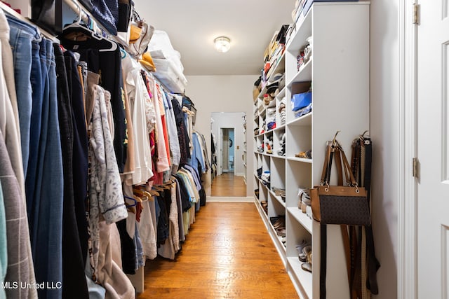 9194 Rosalie Cv, Olive Branch, MS 38654 - walk in closet featuring light wood finished floors