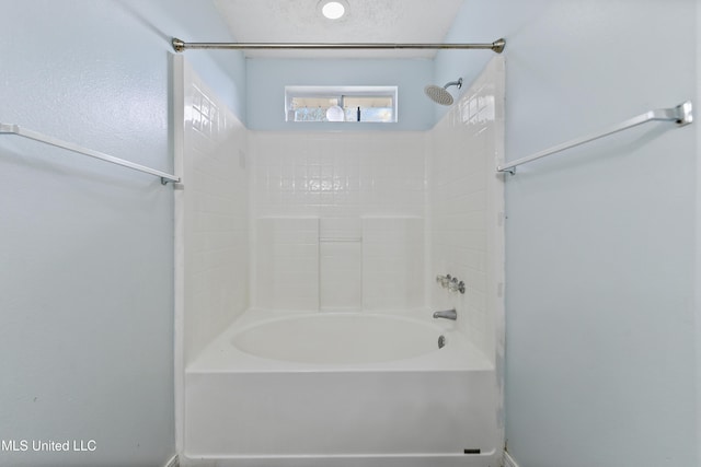 bathroom featuring shower / bath combination