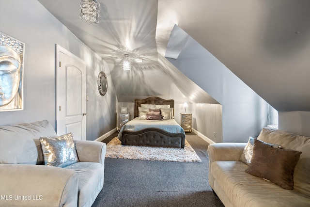 bedroom with carpet flooring