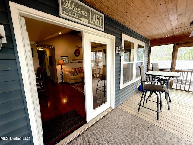 2997 Deerfield Rd, Yazoo City, MS 39194 - sunroom featuring plenty of natural light