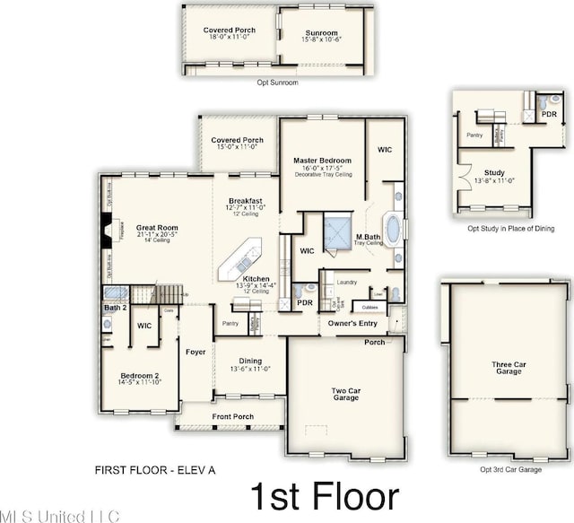 9549 Mcelroy Farms Dr, Olive Branch, MS 38654 - floor plan / room layout