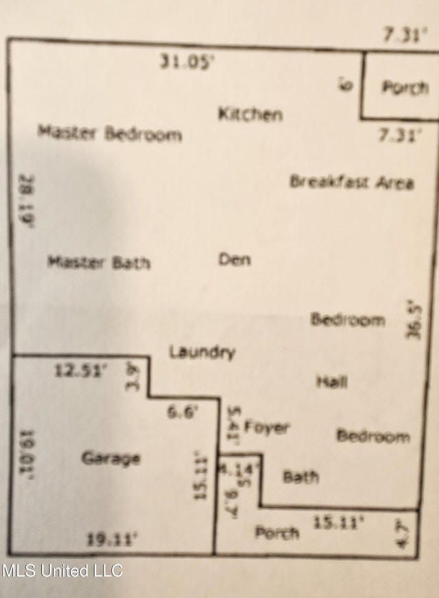 13400 Willow Oak Cir, Gulfport, MS 39503 - floor plan / room layout