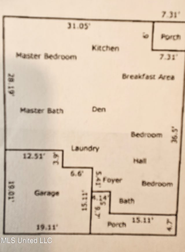 13400 Willow Oak Cir, Gulfport, MS 39503 - floor plan / room layout