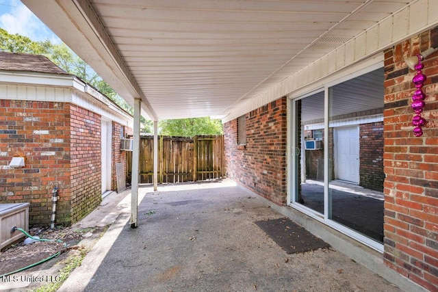 1320 Sally Dr, Picayune, MS 39466 - view of patio / terrace with fence and cooling unit