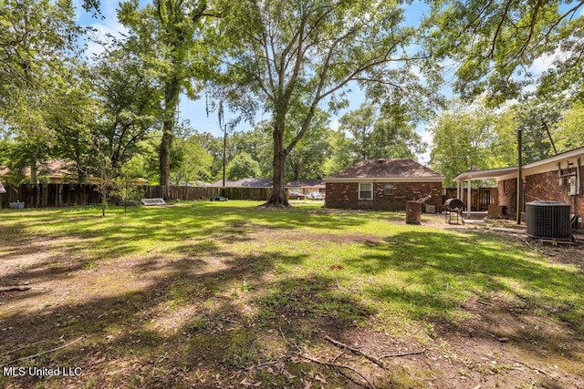 1320 Sally Dr, Picayune, MS 39466 - view of yard featuring cooling unit