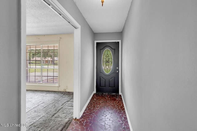 1320 Sally Dr, Picayune, MS 39466 - entryway with baseboards and carpet flooring