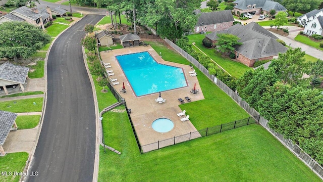 view of pool