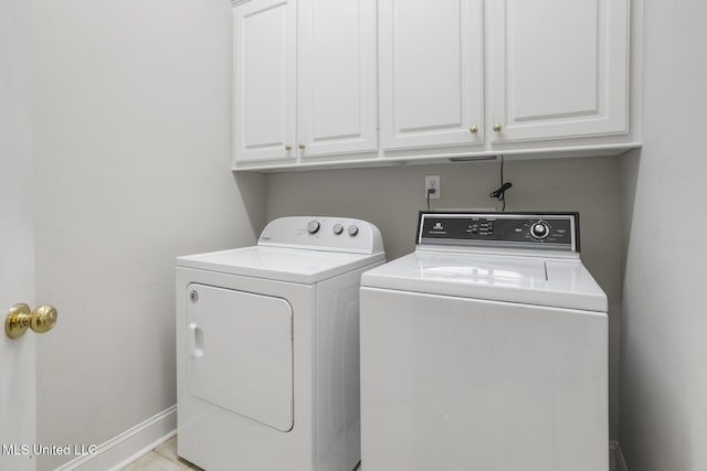 262 Geneva Blvd, Madison, MS 39110 - washroom with washing machine and dryer and cabinet space