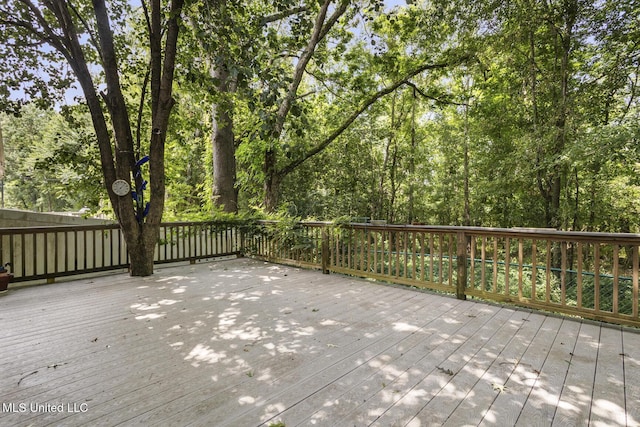 262 Geneva Blvd, Madison, MS 39110 - view of wooden terrace