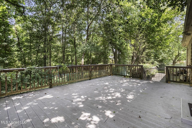 262 Geneva Blvd, Madison, MS 39110 - view of wooden terrace